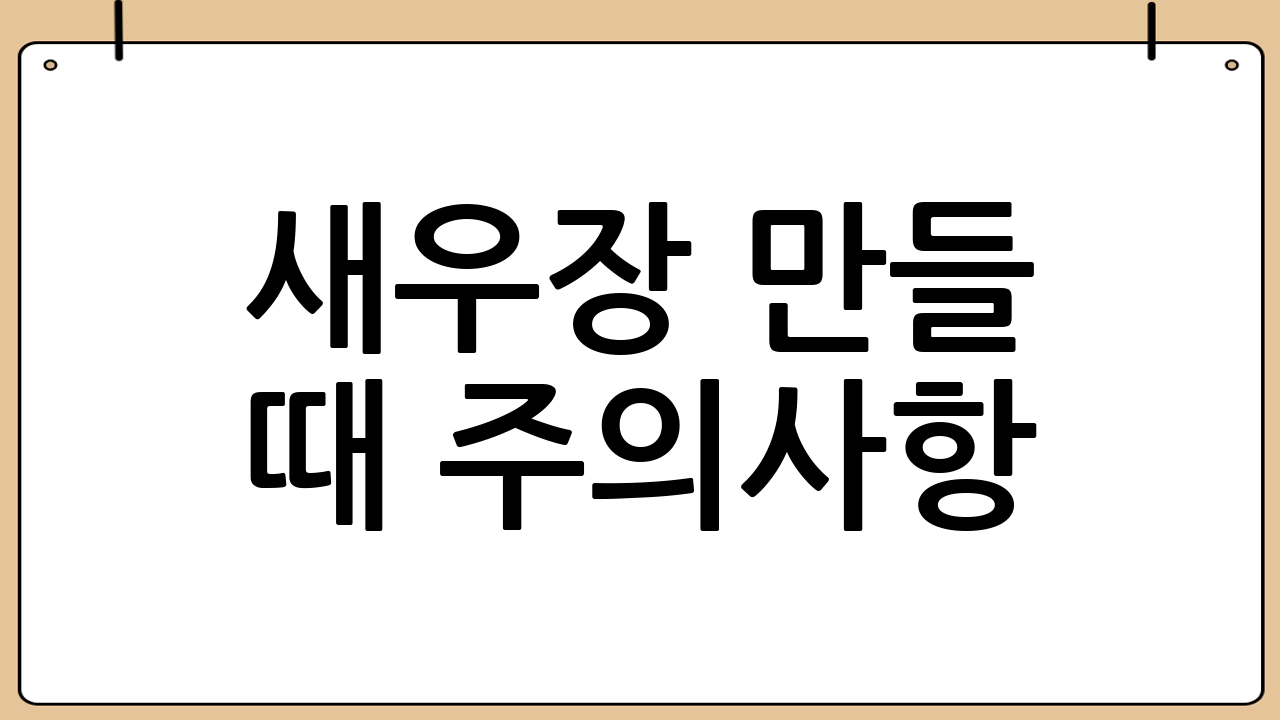 새우장 만들 때 주의사항 (Precautions When Making Shrimp Jang)