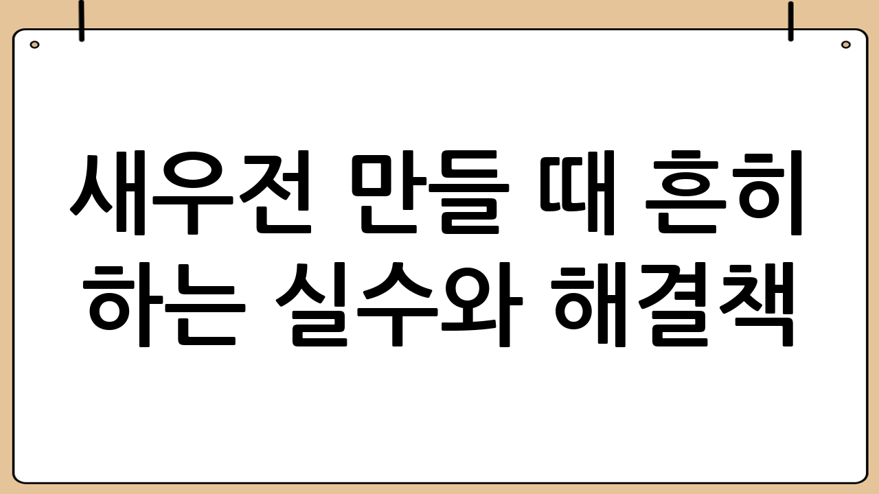새우전 만들 때 흔히 하는 실수와 해결책!